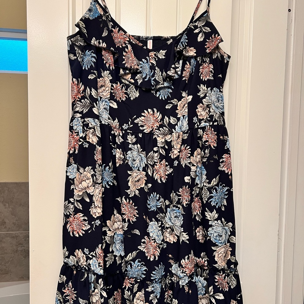 Xhilaration Floral Dress XXL
